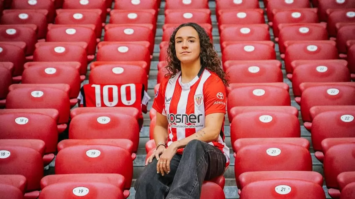 Nerea Nevado: "El partido contra el Bar?a en San Mam谷s nos marc車 el camino"