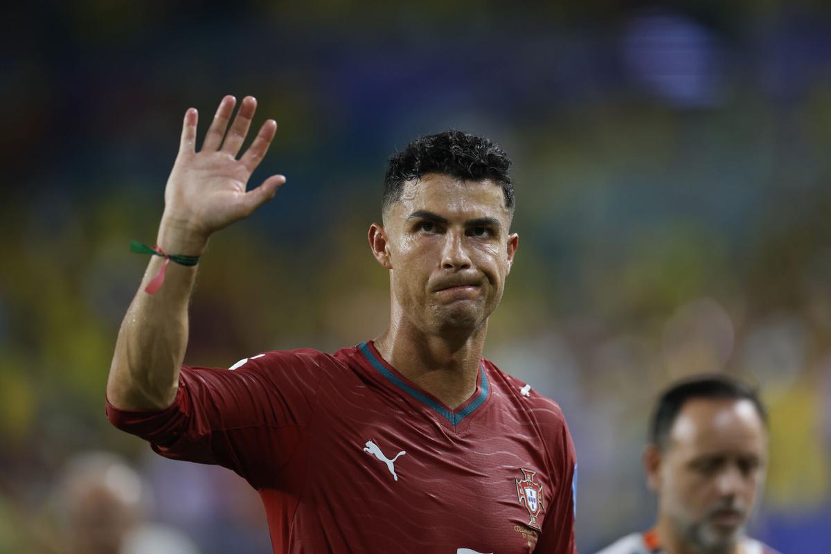 Cristiano Ronaldo, después del partido de Portugal contra Colombia