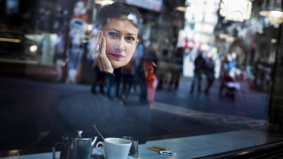 Nuria López, en Barcelona.