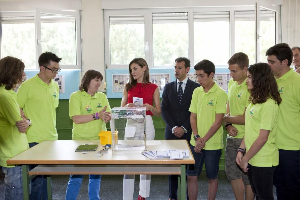 Visita de la Reina Letizia al IES Jerónimo Gonzále