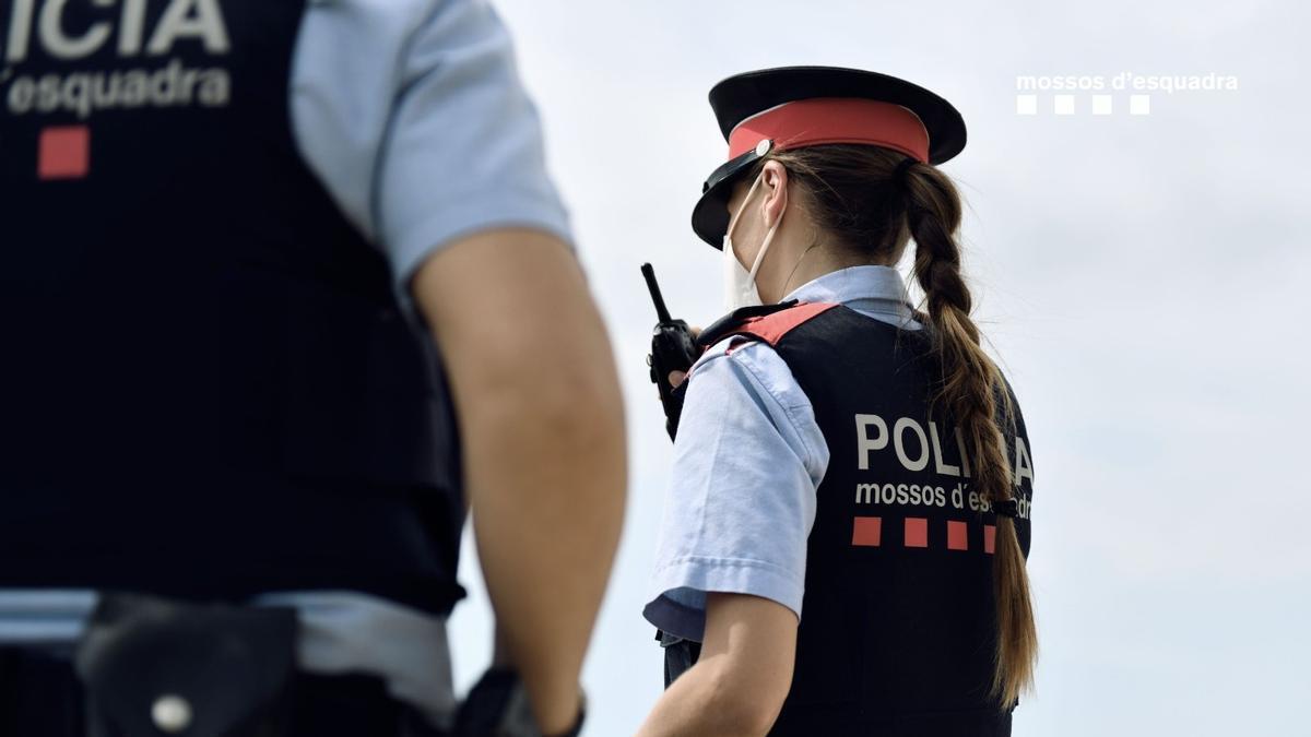 Agents dels Mossos d'Esquadra, en una imatge d'arxiu.