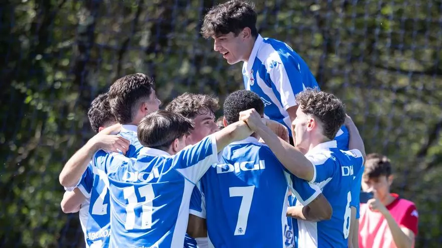 5-2 | El Juvenil A gana al Oviedo, pero el Celta puntúa y retrasa su alirón