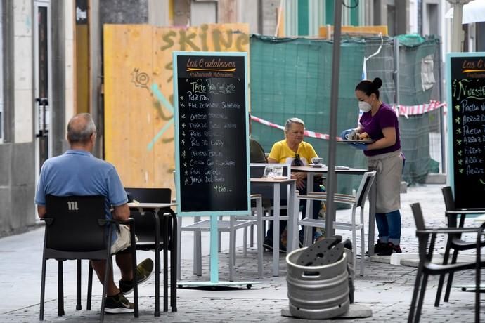 21-05-20   LAS PALMAS DE GRAN CANARIA. CIUDAD. LAS PALMAS DE GRAN CANARIA. Reportaje en diferentes bares de la ciudad por su apertura el día 25. Fotos: Juan Castro.  | 21/05/2020 | Fotógrafo: Juan Carlos Castro