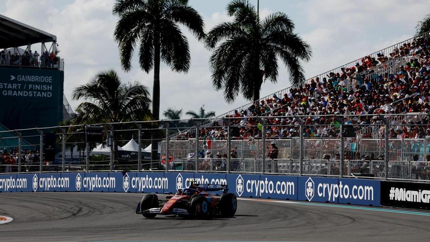 El piloto español Carlos Sainz durant el GP de Miami de 2024.