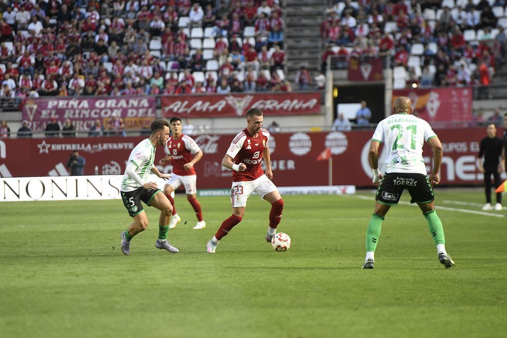 Las mejores imágenes del partido entre el Real Murcia y el Antequera