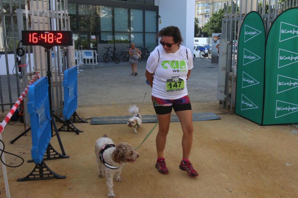 El Parque Huelin ha acogido la primera edición de un evento destinado a las mascotas y a sus dueños, con carreras en diversas categorías, actividades gratuitas y numerosos stands