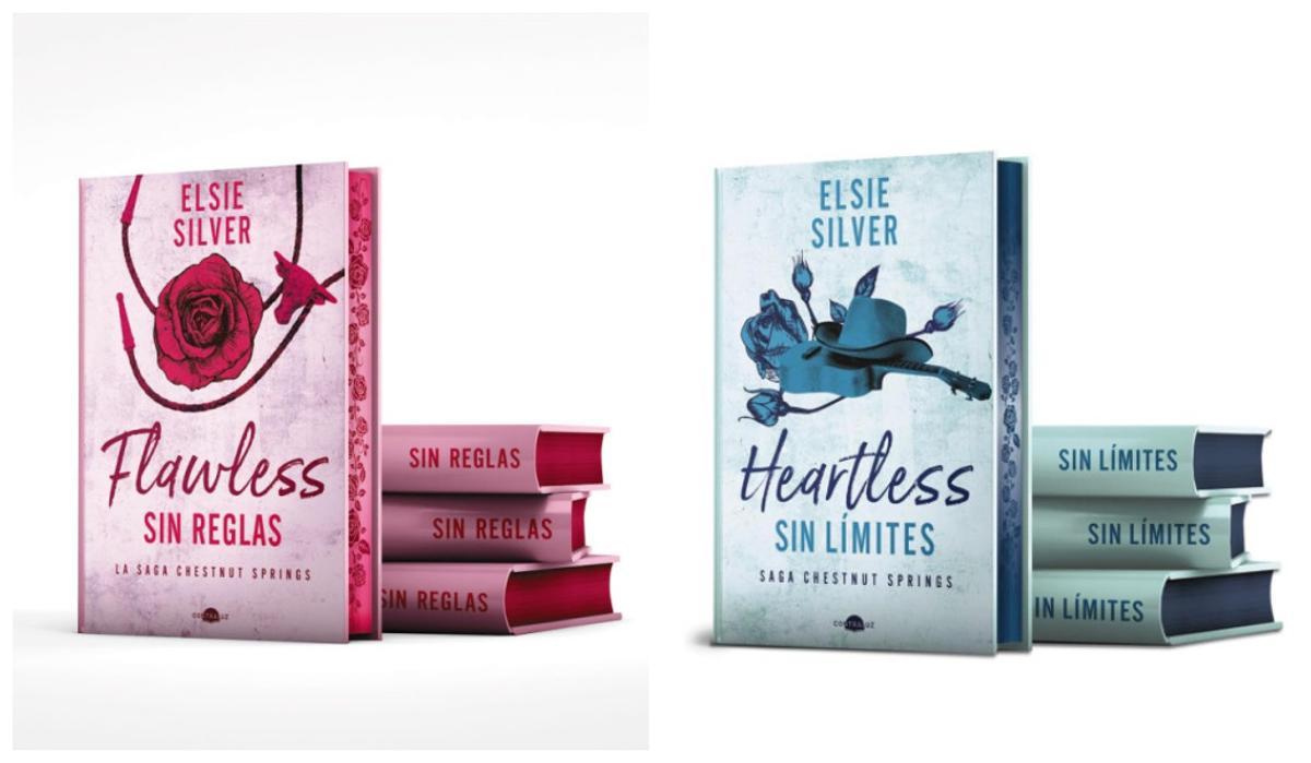 'Flawless: sin reglas' y 'Heartless: sin límites', novelas de Elsie Silvie