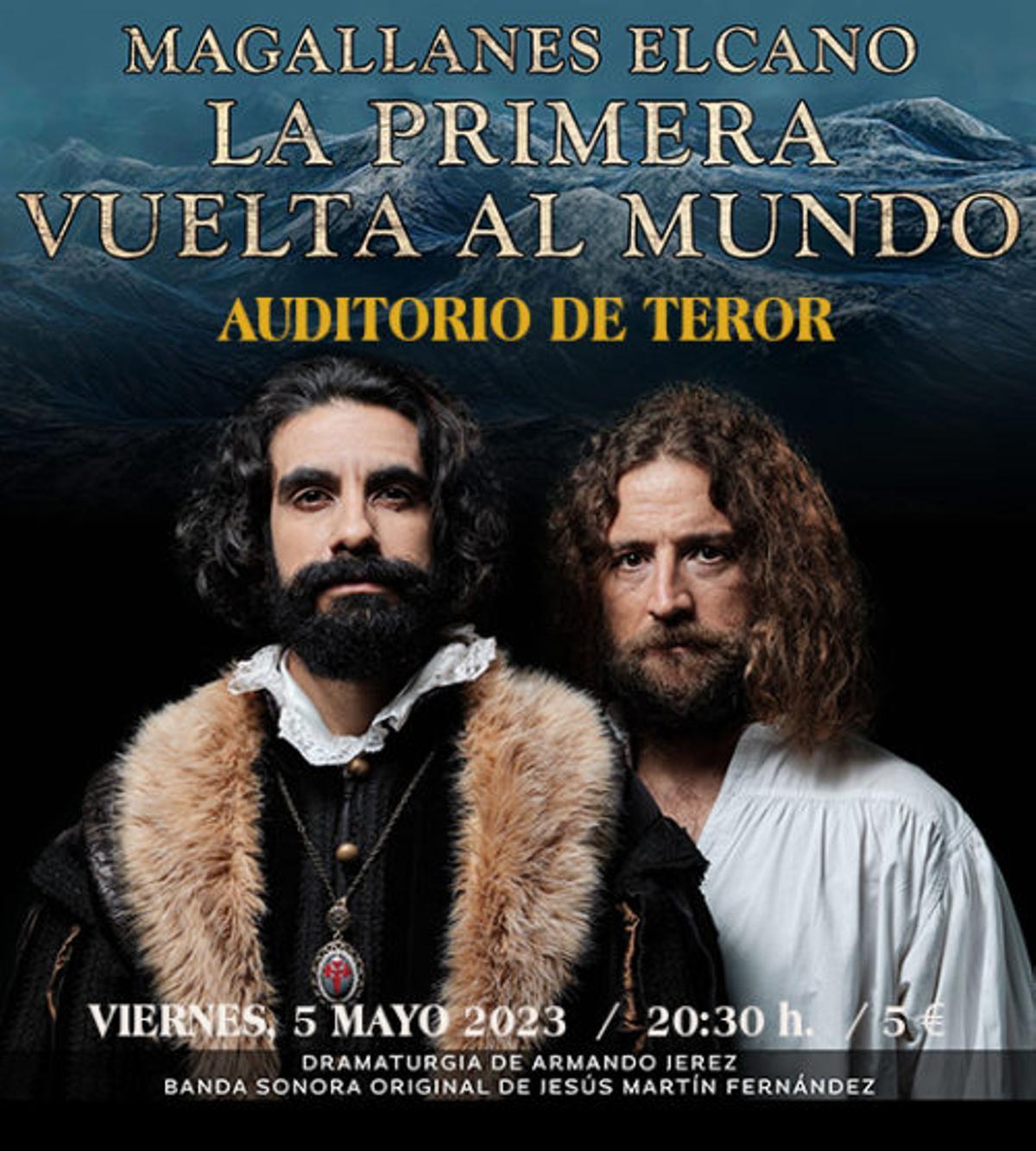 El Auditorio de Teror presenta hoy a las 20:30 horas, la obra teatral ‘Magallanes Elcano