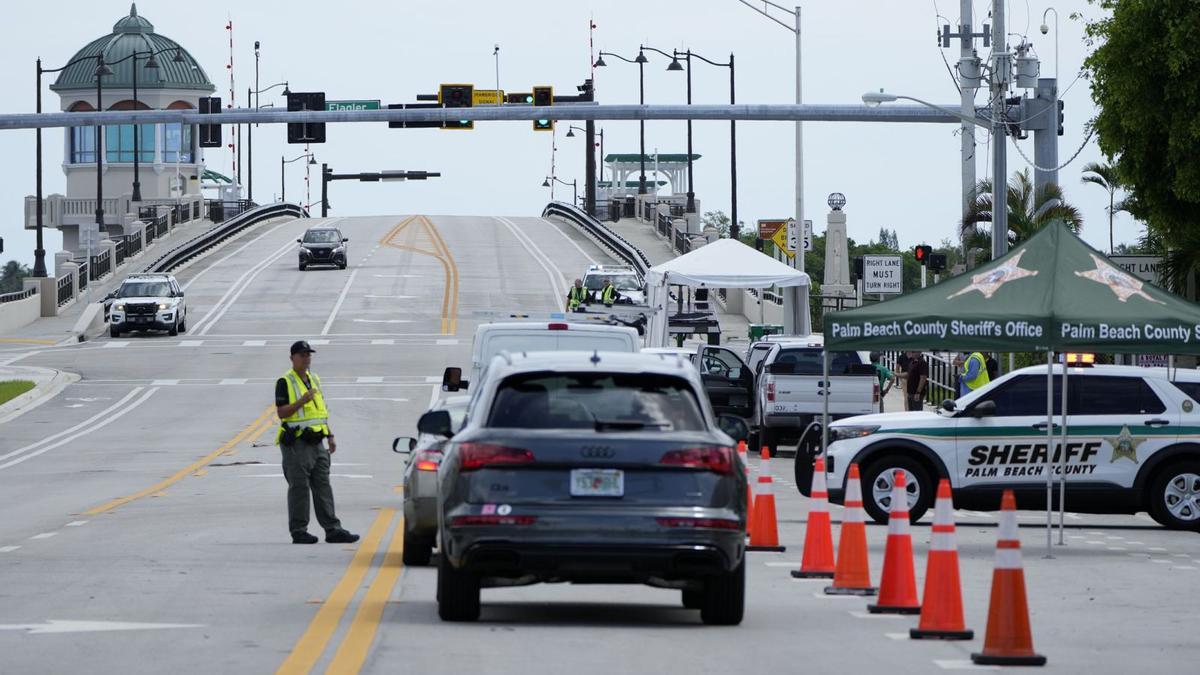 Hombre armado muerto al intentar entrar en la mansión de Trump en Florida