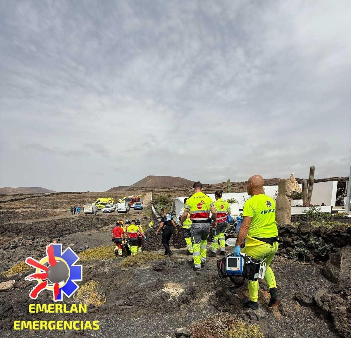 Servicios de Emergencias de Lanzarote (Emerlan) en 2025