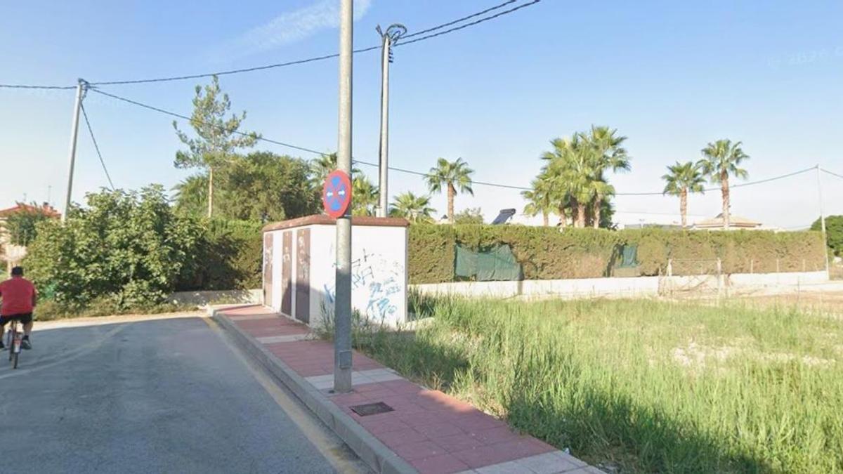 Vereda Juanes, en Santa Cruz, donde se produjo el apuñalamiento.