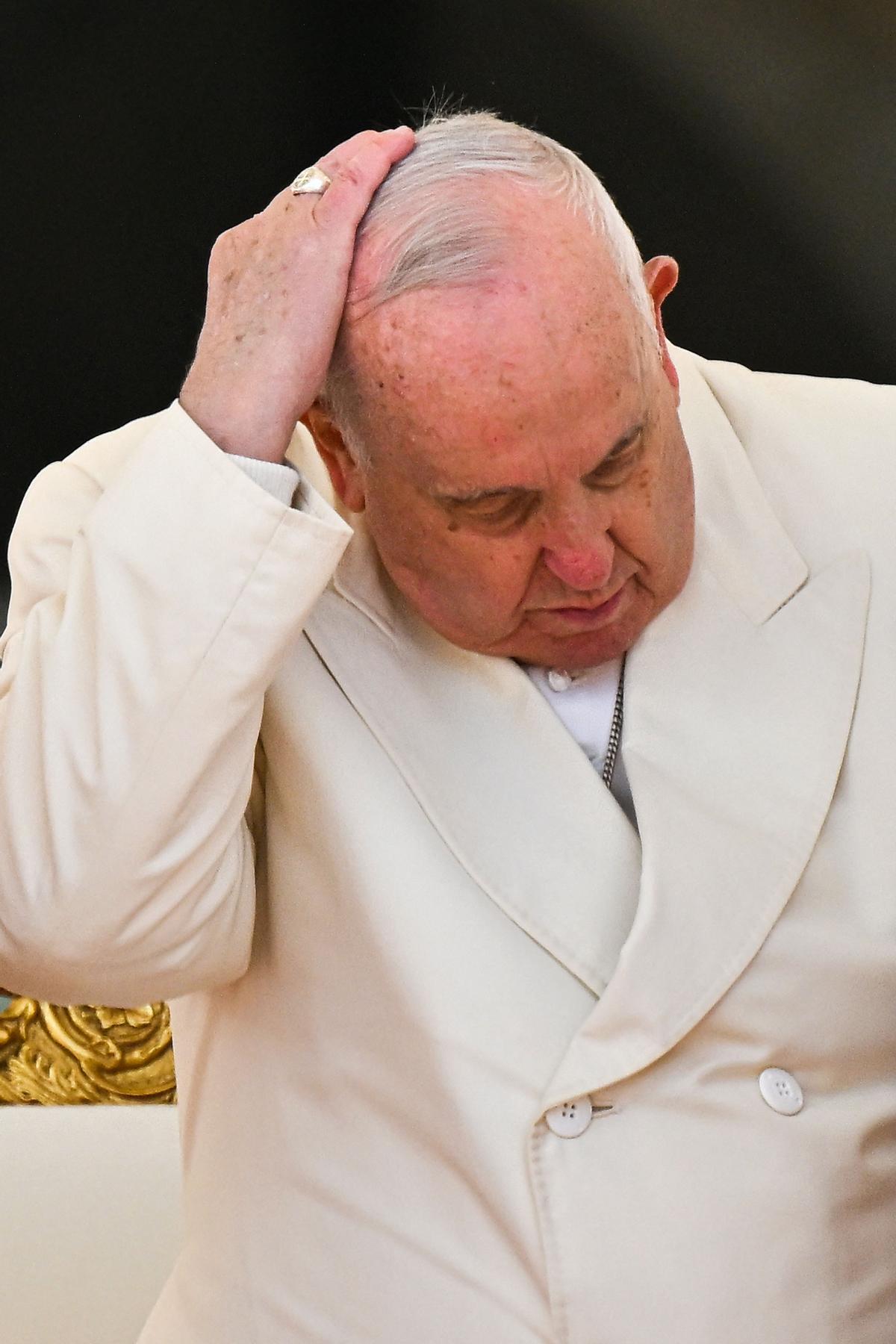 El Papa Francisco asiste a la Misa del Domingo de Ramos