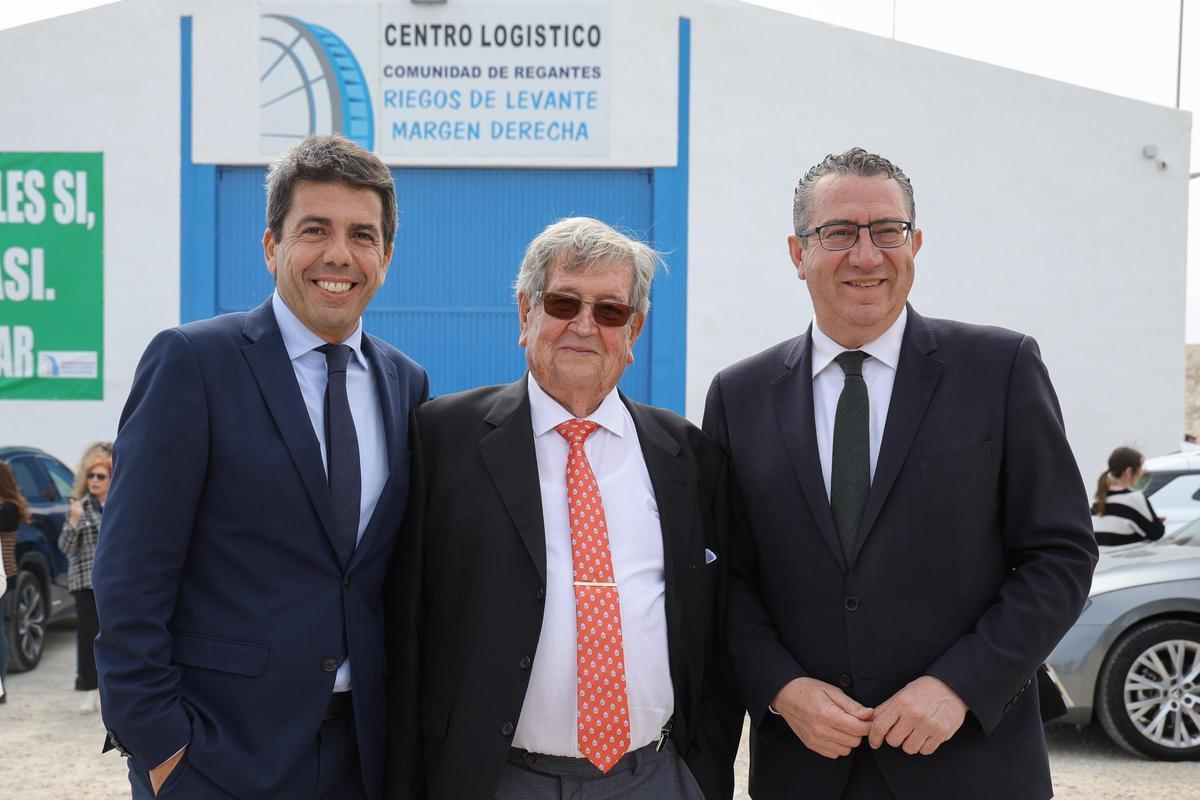 Carlos Mazón, José Andújar y Toni Pérez Carlos Mazón, José Andújar y Toni Pérez