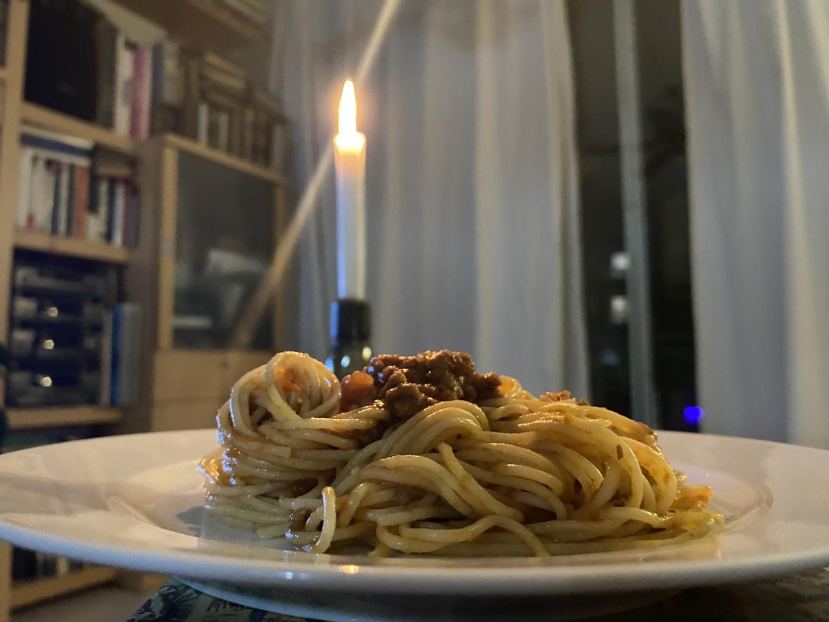 Gastronomía de guerra: Boloñesa clásica (para todo)