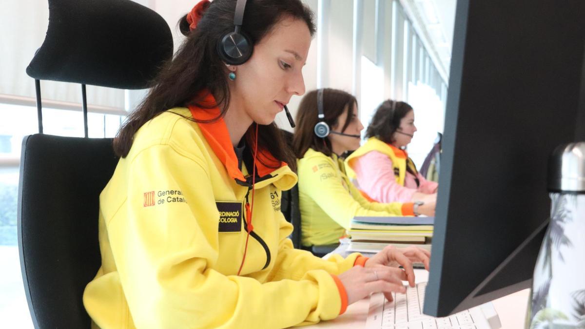 Professionals sanitàries de la Taula de Prevenció del Suïcidi del 061 Salut Respon.