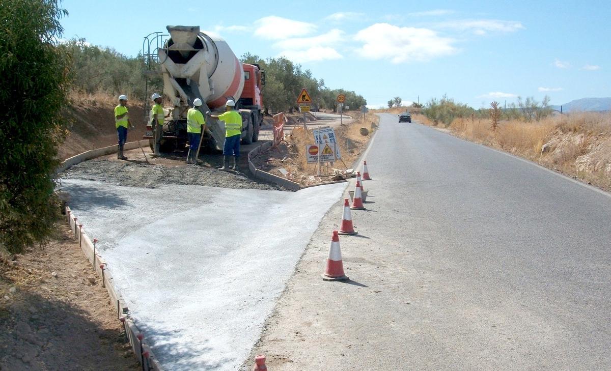 La Junta de Andalucía va a reparar 200 caminos rurales en la provincia de Málaga.