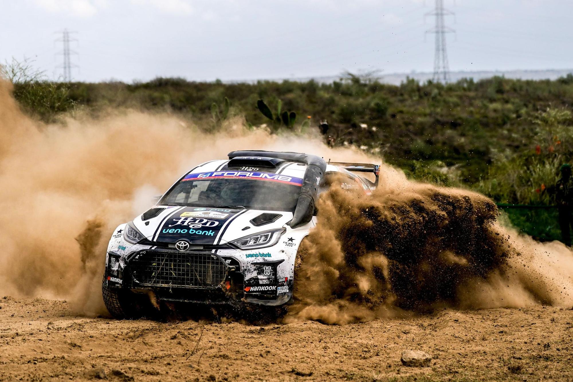 WRC2 Challenger en Kenia