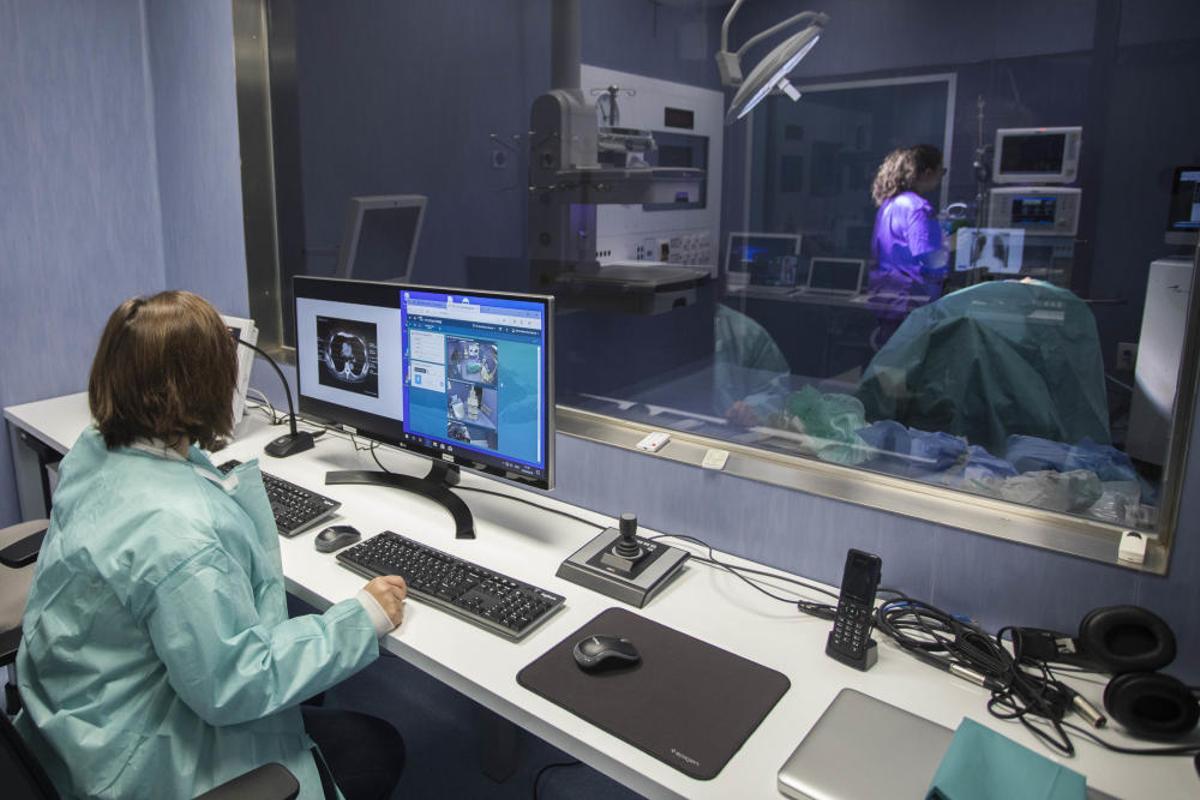 Instalaciones del Hospital Virtual de la Universidad Católica de Valencia