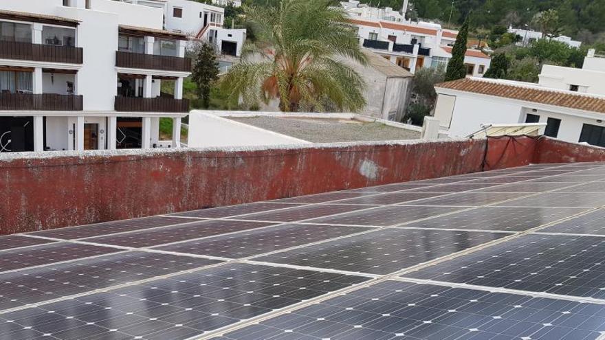 Placa solares.