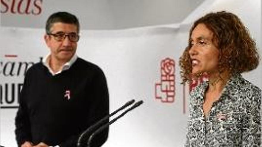 López i Batet van presentar el programa del PSOE.