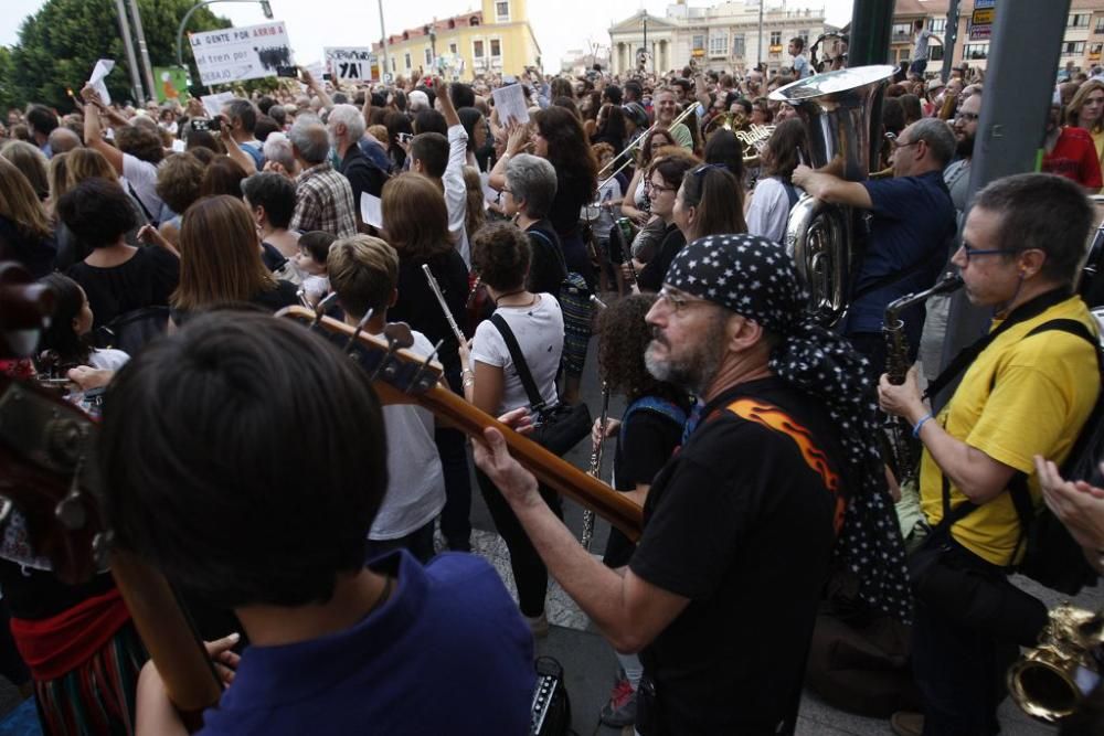 La gran manifestación por el soterramiento. 30 de septiembre