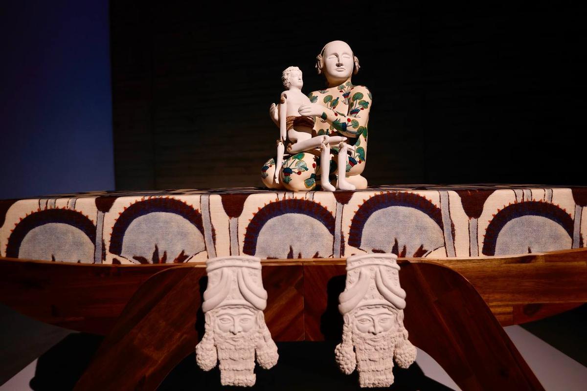 Obra de Raquel Algaba expuesta en el C3A.