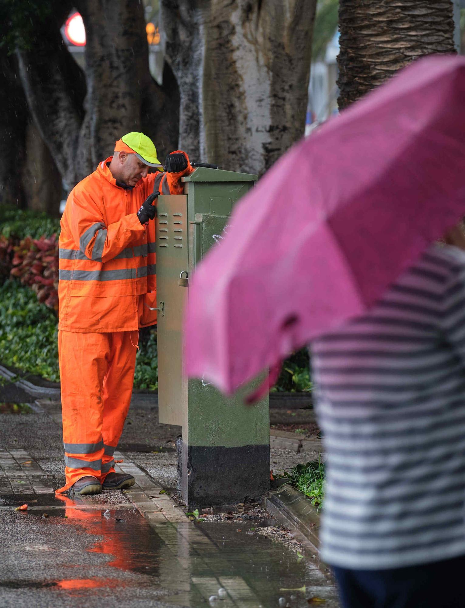 Efectos de la tormenta 'Hermine' en Tenerife