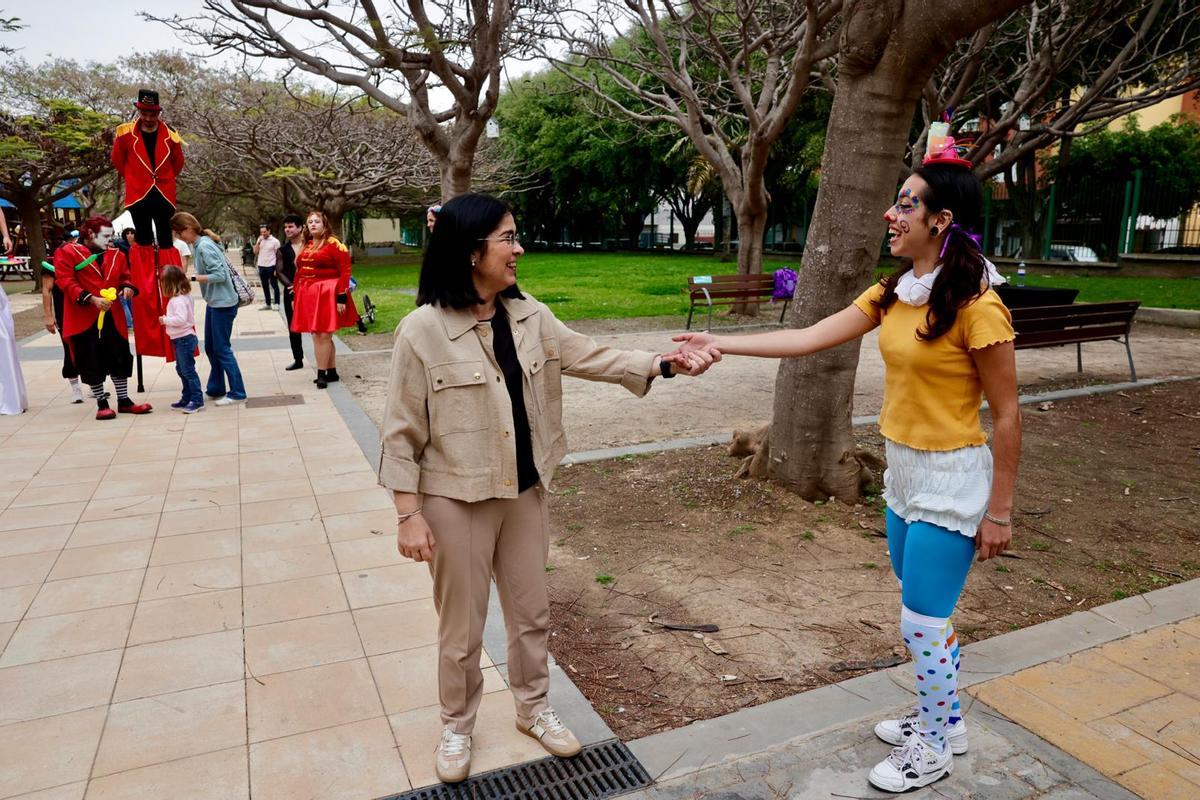 Día Mundial del Circo en el parque Juan Pablo II