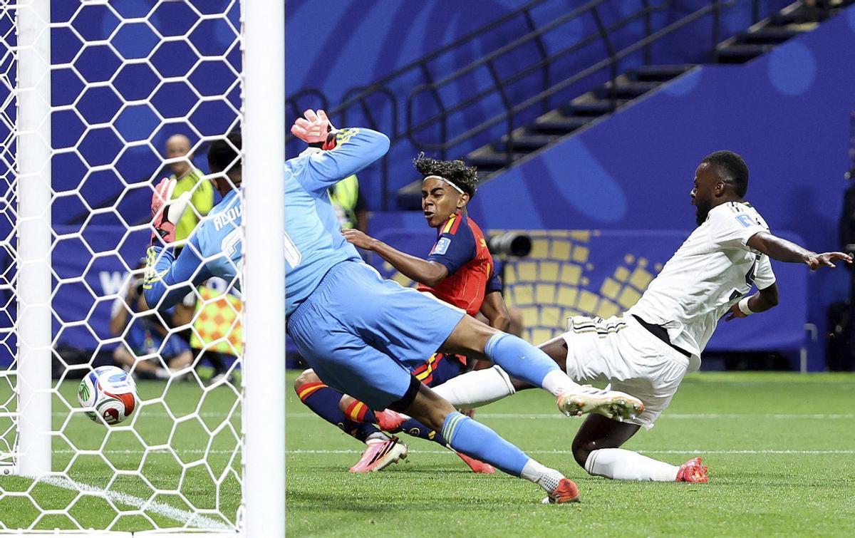 Lamine Yamal marca en un Mundial abans que Messi