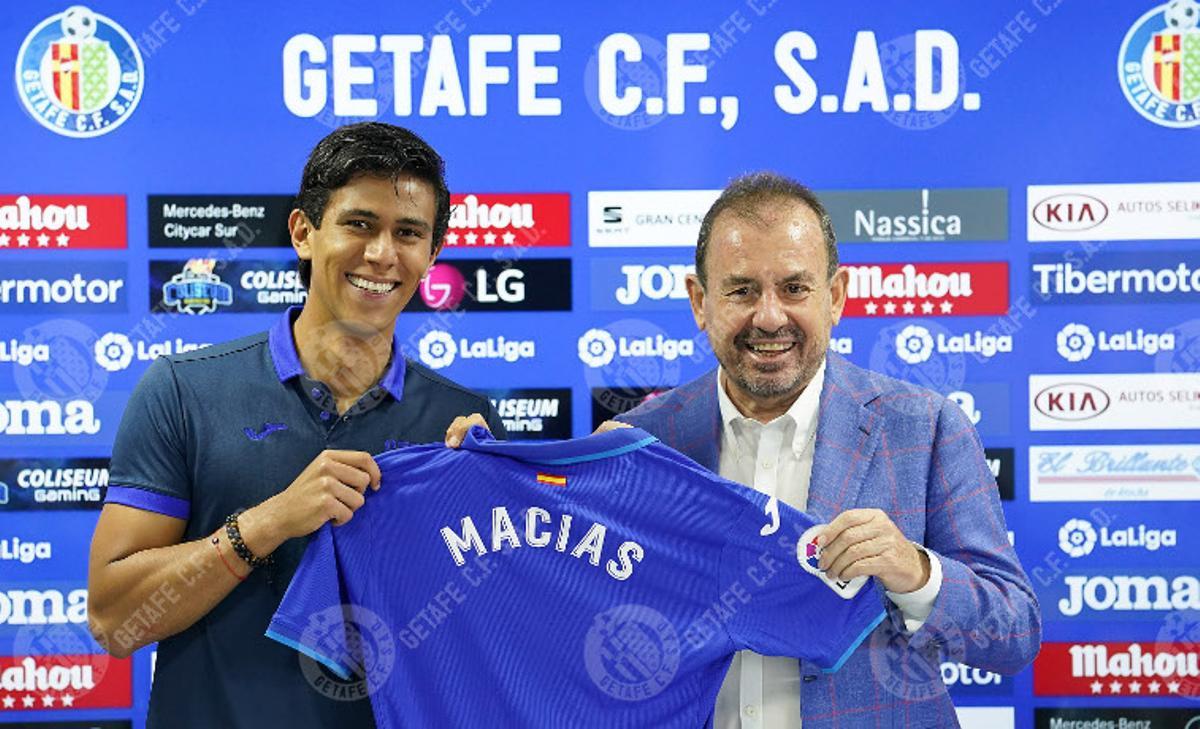 Ángel Torres, en la presentación de Macías.