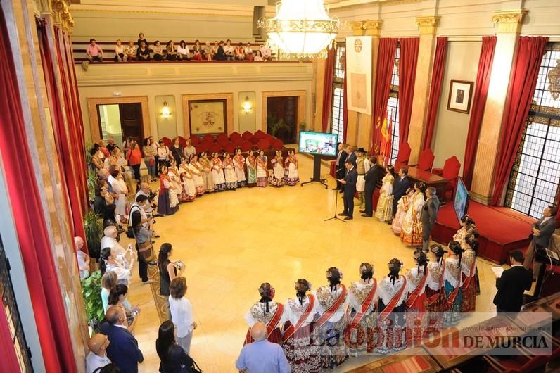 Mejores trajes de huertana y huertano del 'photocall' del Bando de la Huerta de Salzillo Tea and Coffee