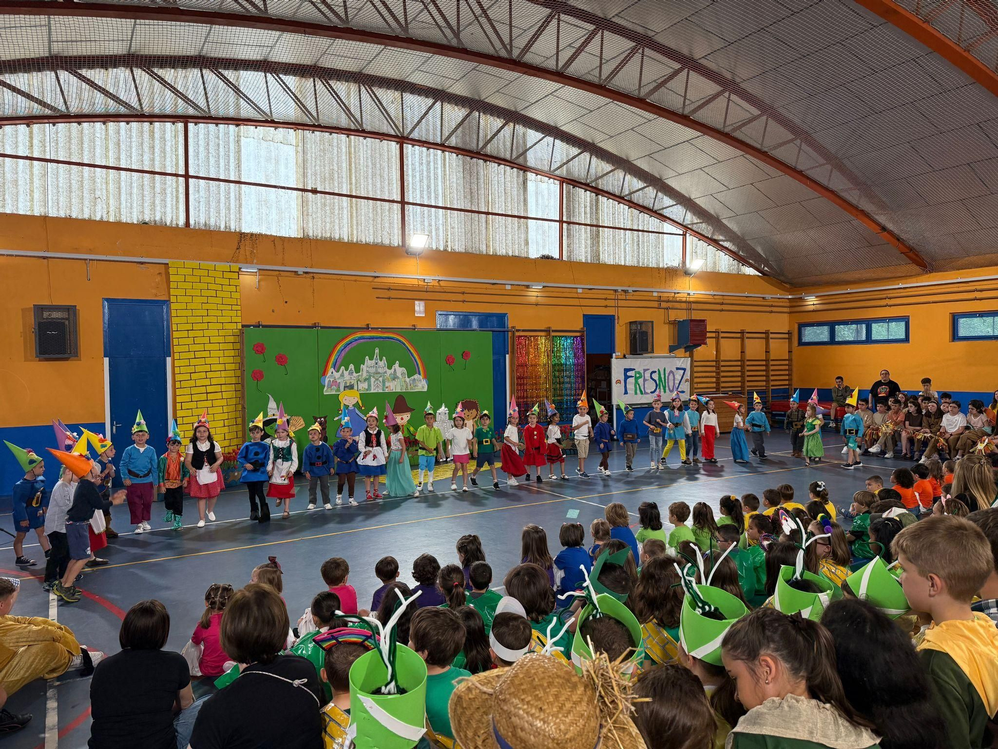 Así es "Fresnoz", la versión de los alumnos del Virgen del Fresno del mundo de Oz