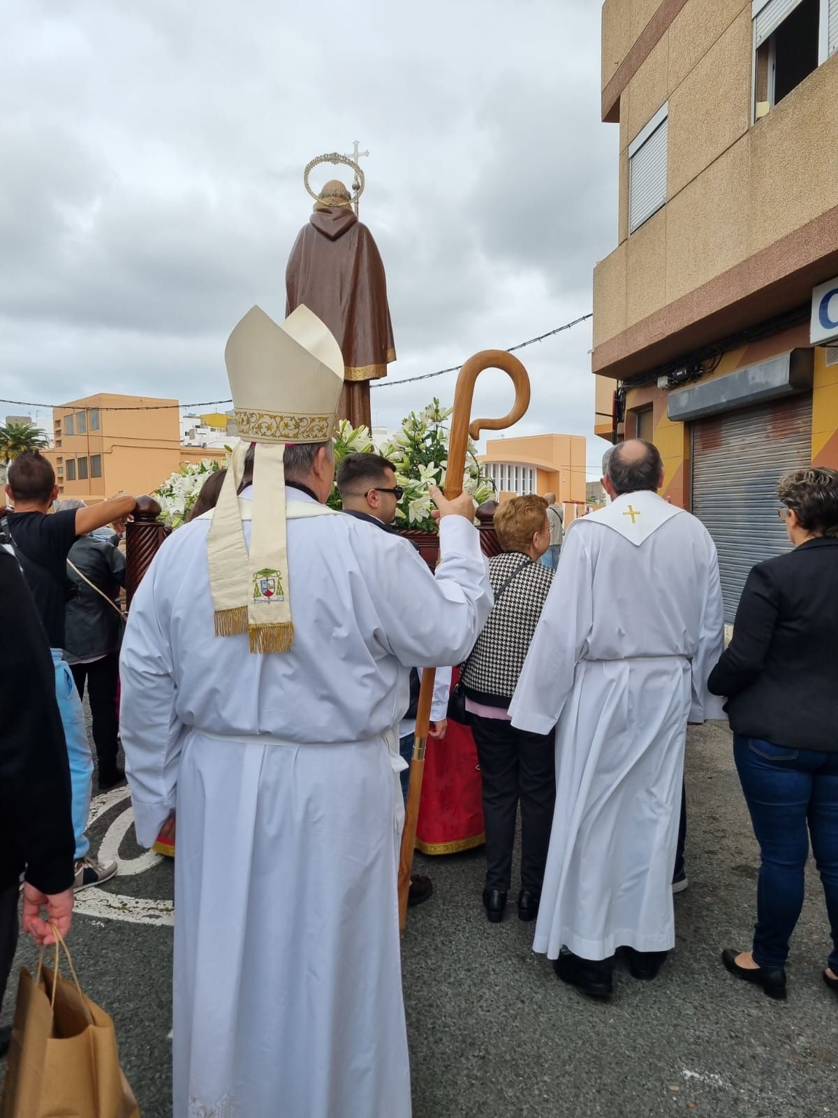 Función Religiosa en honor a San Antonio Abad en Tamaraceite