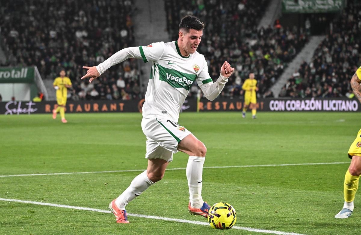 Las mejores imágenes del Elche CF - Villarreal CF (1-3)