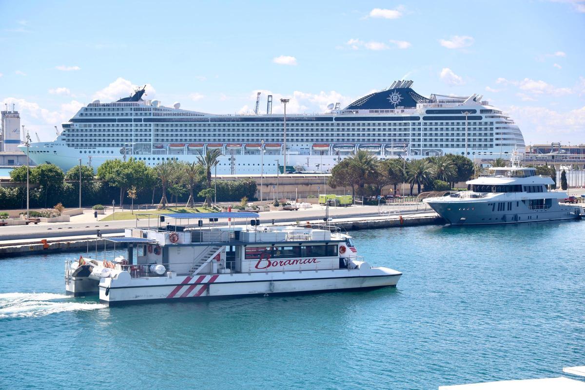 Un crucero con más de 3.600 pasajeros está haciendo escala en la ciudad