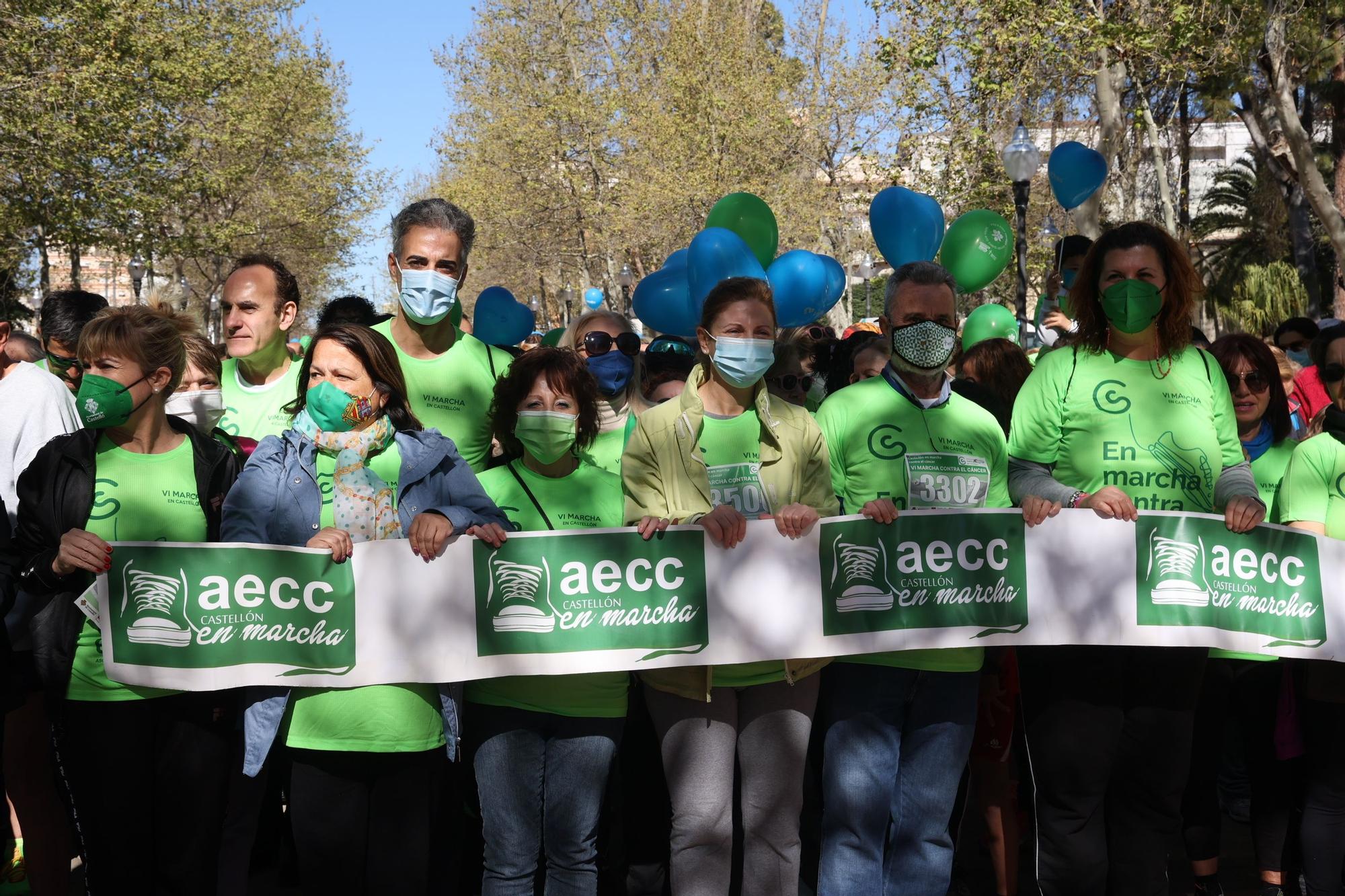 Búscate en la marcha verde contra el cáncer de Castellón