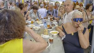 Las fiestas de Sants celebran su jornada central por Sant Bartomeu