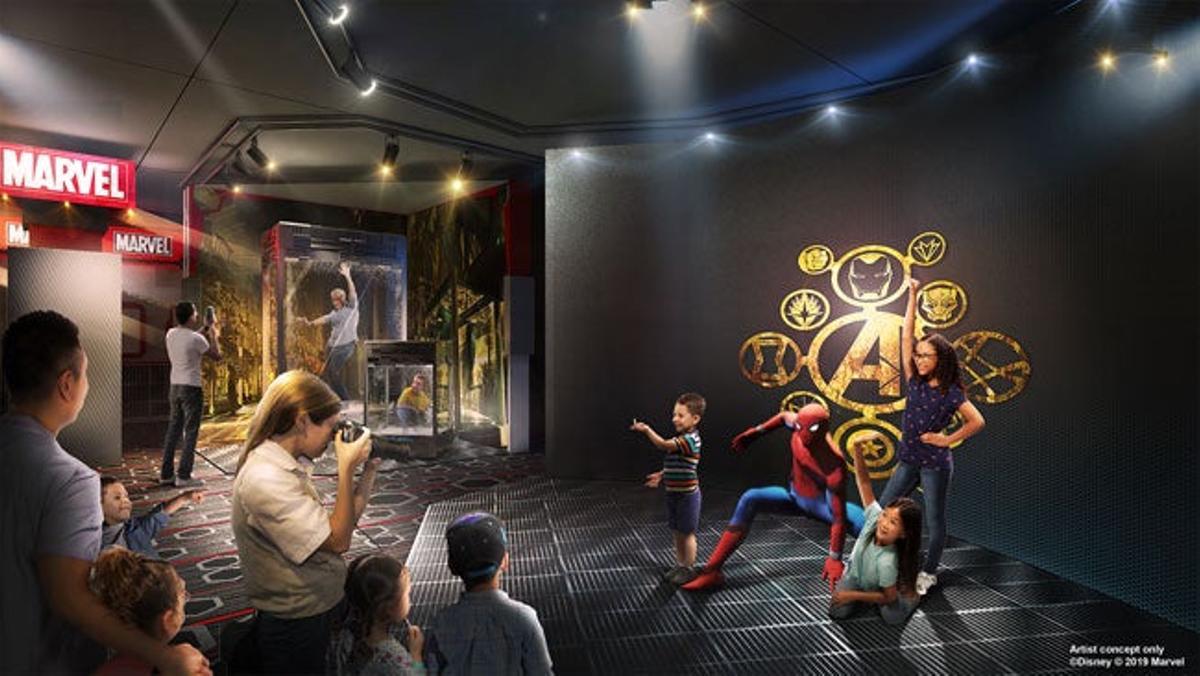 Los niños tendrán, cada mañana, una zona especial en el hotel donde encontrarse y fotografiarse con sus personajes de Marvel favoritos.