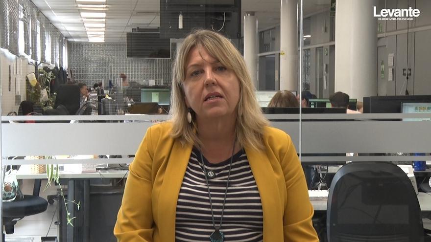 Videoanálisis de Isabel Olmos, subdirectora de Levante-EMV: "El cielo marca la agenda desde el 29-O"