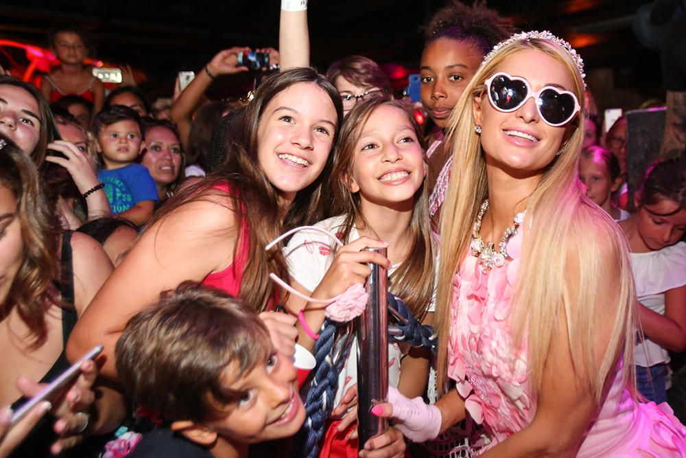 Paris Hilton, en Amnesia