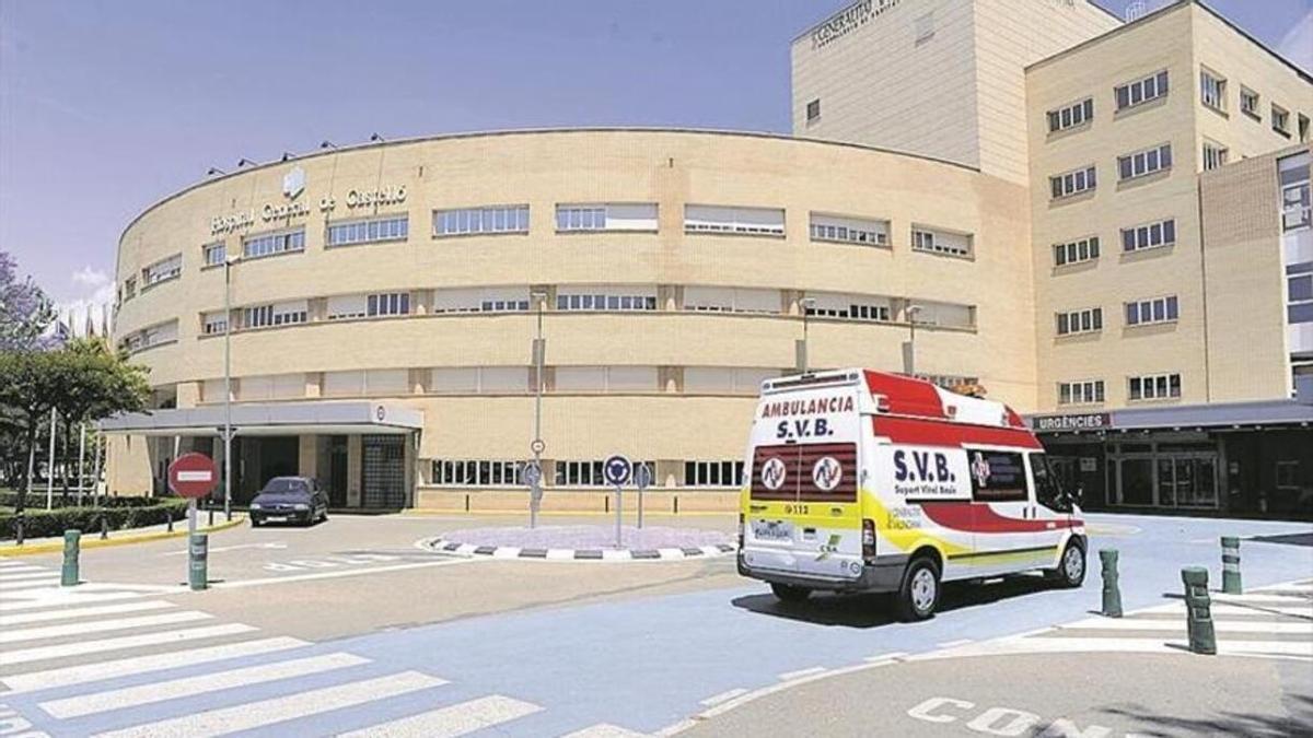 Imagen de archivo del Hospital General de Castellón, donde se encuentra ingresada la recién nacida.