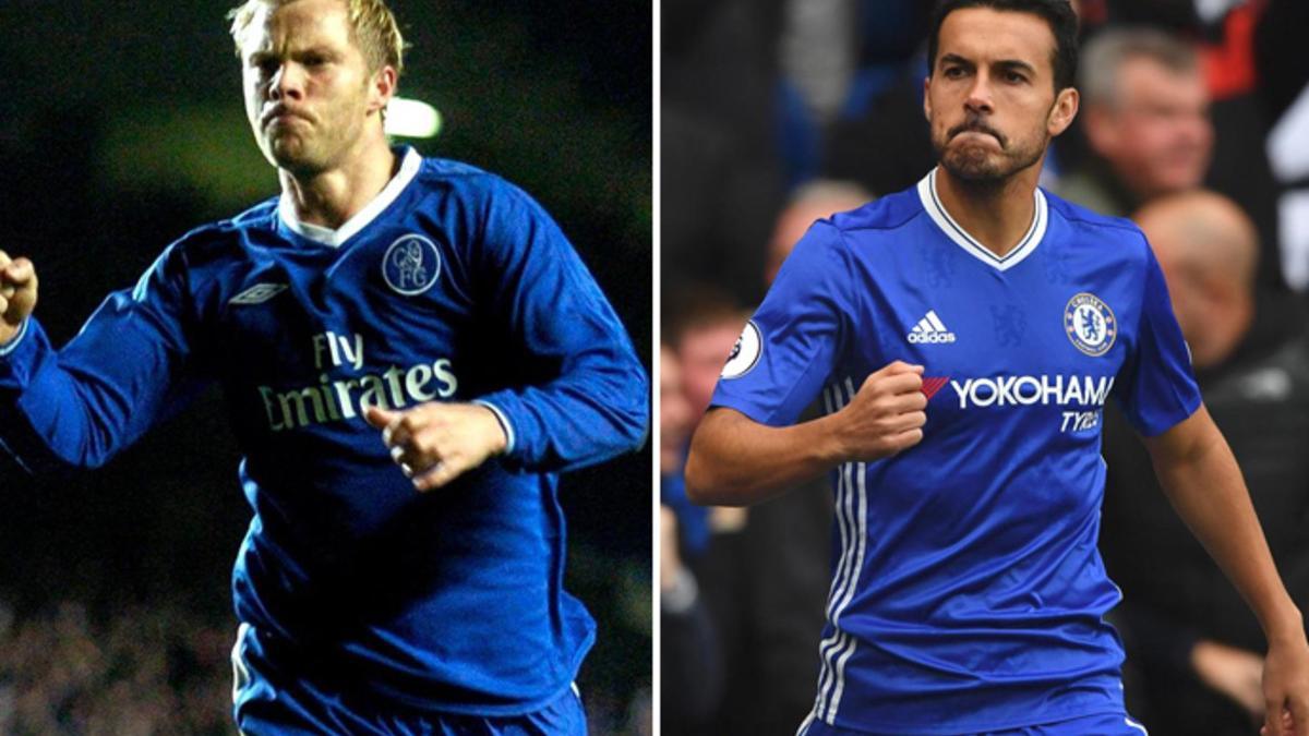 Gudjohnsen y Pedro, goleadores más rápidos del Chelsea en los últimos tiempos.