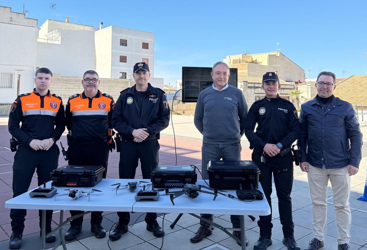 La presentación de los nuevos drones del Ayuntamiento de Benissa