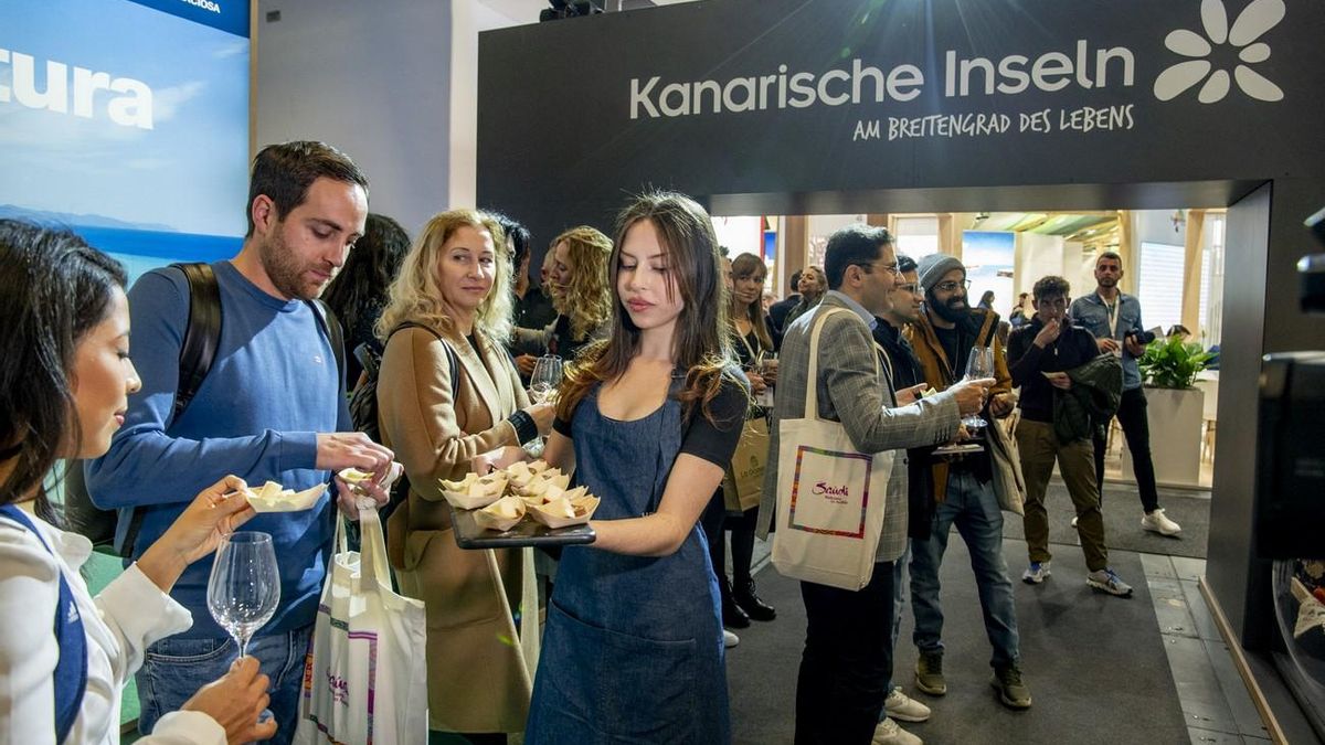 Imágenes de la presencia de Canarias een la ITB Berlín