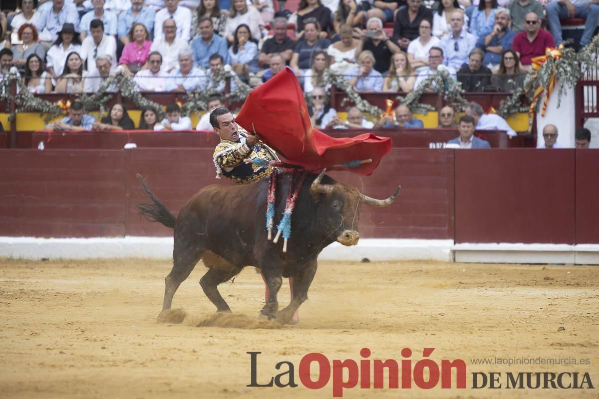 Cuarta corrida en la Feria Taurina de Murcia (Castella, Manzanares y Ureña)