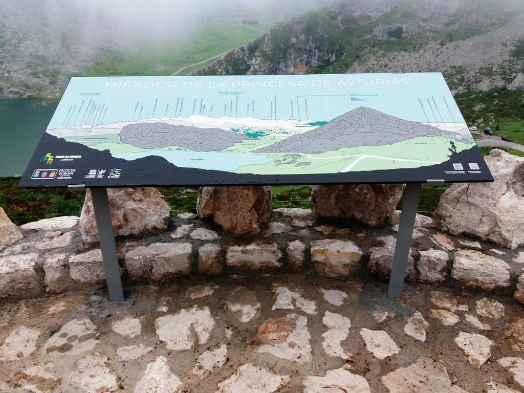 Mirador de la Princesa, mesa