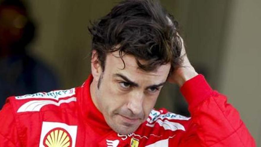 El piloto asturiano Fernando Alonso.