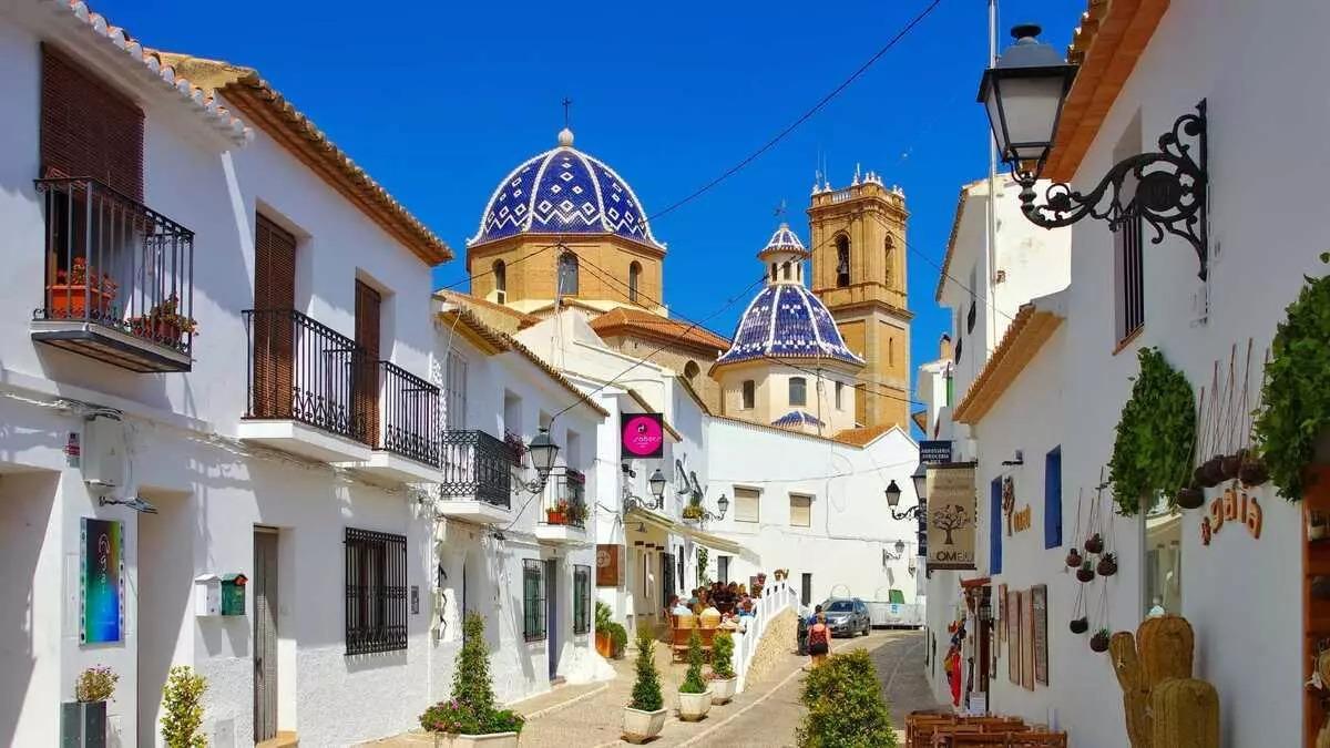 Altea, paseo interior