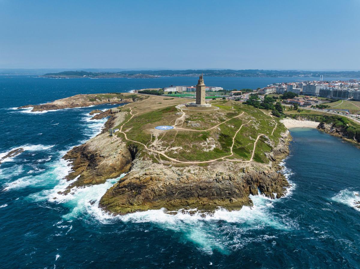 Costa de A Coruña y Torre de Hércules