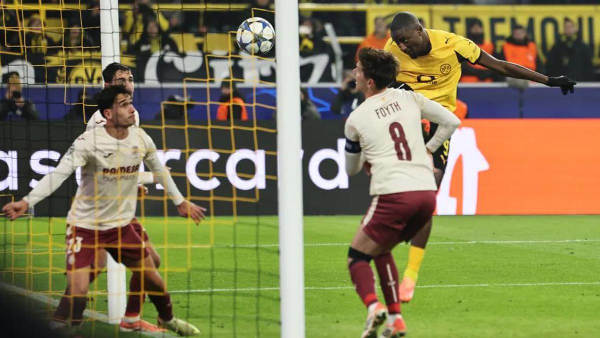 Guirassy, el autor del primer tanto del partido